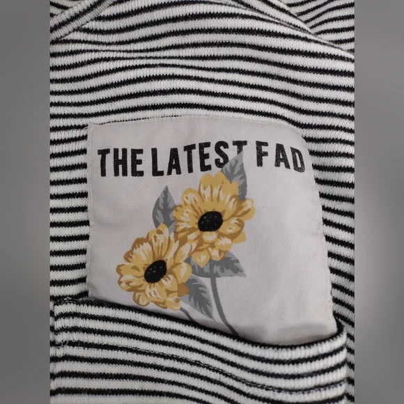 Zara Striped Short Sleeve Tee - Picture 3 of 9